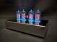 Naboo' Mk Ii Contemporary Stainless Steel Nixie Tube Clock From Bad Dog Designs