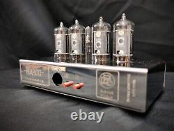 Naboo' MK II Contemporary Stainless Steel Nixie tube Clock from Bad Dog Designs