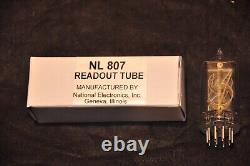 National Electronics NL807 NL-807 Large/Jumbo digit Nixie Tube 4 pcs