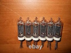 New 6pcs IN-14? -14 USSR Tubes For nixie clock Tested 100%. NOS
