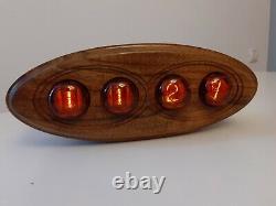 Nixie Clock Clock German Tubes Z560M Walnut Case