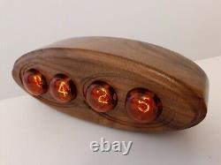 Nixie Clock Clock German Tubes Z560M Walnut Case