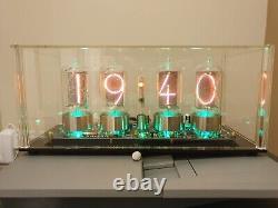 Nixie Clock Giant RZ568M Dalibor nixie tubes GPS inclued (nixies not included)