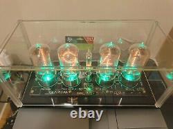 Nixie Clock Giant RZ568M Dalibor nixie tubes GPS inclued (nixies not included)