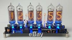 Nixie Clock Kit For IN-14 Nixie Tubes. PV Electronics Quality