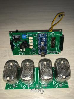 Nixie Clock Kit IN-12 (With tubes) with Arduino and Power Supply 24 H. F