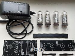 Nixie Clock Kit IN-14 (With tubes) with Arduino and Power Supply 12 H. F