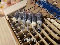 Nixie Clock Kit With Tubes IN-14 PCBA Just Install The Tubes