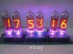 Nixie Clock model MARK 2. Nixie clock With tube in14 with weather station