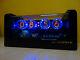 Nixie Clock With 4 Lc-513 Tubes Blue Led & Black Glossy Case & Alarm & Remote