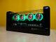 Nixie Clock With 4 Z560m Tubes Green Led & Black Glossy Case & Alarm & Remote