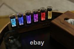 Nixie Electronic Clock Kit with 6 pcs Tubes LED Home Desk Digital Glow 5V USB