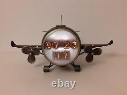 Nixie Plane Clock with Wi-Fi Sync and Siemens ZM1188