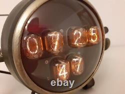 Nixie Plane Clock with Wi-Fi Sync and Siemens ZM1188