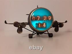 Nixie Plane Clock with Wi-Fi Sync and Siemens ZM1188