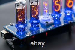 Nixie Tube Clock DIY KIT IN-14 Arduino Shield NCS314 12/24H WITH OPTIONS