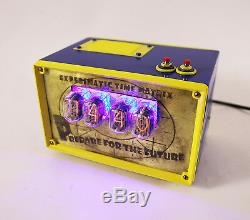 Nixie Tube Clock IN-12 Man cave Fallout Shelter Vault Steampunk Vintage Retro