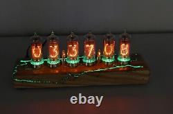 Nixie Tube Clock IN14 for 6 lamps, phosphor