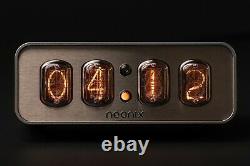 Nixie Tube Clock NEONIX 412 with customizable front panel