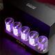 Nixie Tube Clock Rgb Desk Clock Desktop Decoration For Bookshelf Game Lover