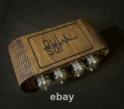 Nixie Tube Clock Vintage Pulsar IN-12 USB 4-tubes