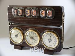 Nixie Tube Clock Weather station IN-12