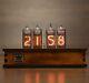 Nixie Tube Clock With New And Easy Replaceable In-14 Nixie Tubes Motion