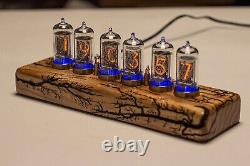 Nixie Tube Clock z570m, z573m made in the GDR for 6 lamps