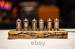 Nixie Tube Clock z570m, z573m made in the GDR for 6 lamps