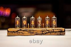 Nixie Tube Clock z570m, z573m made in the GDR for 6 lamps