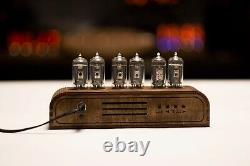 Nixie Tube Clock z570m, z573m made in the GDR for 6 lamps