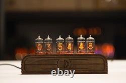 Nixie Tube Clock z570m, z573m made in the GDR for 6 lamps