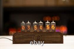 Nixie Tube Clock z570m, z573m made in the GDR for 6 lamps