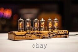 Nixie Tube Clock z570m, z573m made in the GDR for 6 lamps