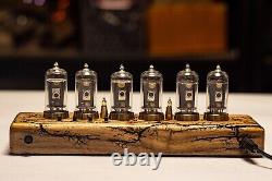 Nixie Tube Clock z570m, z573m made in the GDR for 6 lamps