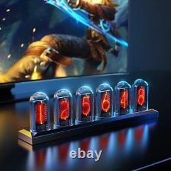 Nixie Tube Smart App Clock Vintage Tubes Gaming Tube Tubes Counter Watch LED Neon