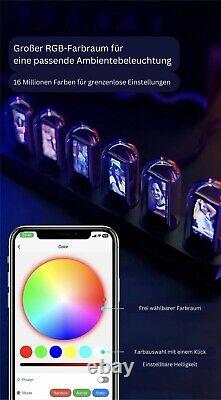 Nixie Tube Smart App Clock Vintage Tubes Gaming Tube Tubes Counter Watch LED Neon