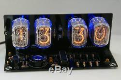 Nixie Tube clock KIT with IN-12 LED Alarm Black
