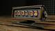 Nixie Tubes Clock 6in-12 From Solid Walnut On Aluminum Stand With Illumination