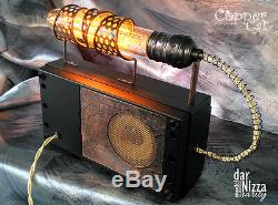Nixie Tubes MP3 Alarm Clock 4x IN-12 darNizza Rarity Steampunk by Copper Cat