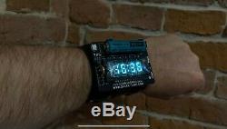 Nixie Vfd Era Wrist Watch Clock Based On Ivl2-7/5