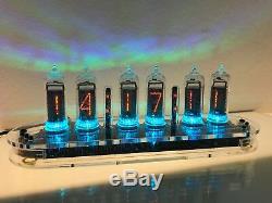 Nixie clock, Nixie tube clock, Nixie Uhr, Nixie IN 14, Made in Germany