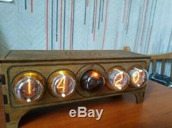 Nixie clock tube IN4 DECATRON OG4 assembled adapter by RetroClock