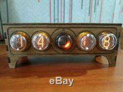 Nixie clock tube IN4 DECATRON OG4 assembled adapter by RetroClock