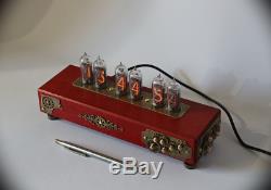 Nixie clock tube Steampunk 6 choices of modern retro watches to choose from