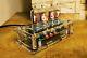 Nixie Clock With Z573 Tubes & Neon Dot / Transparent Case & Blue Backlight