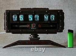 Nixie tube clock Fallout #4 + one spare tube + gift box
