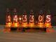 Nixie Tube Clock In-14 (6 Tube) Amber Us Power Adapter Included With Calendar