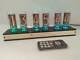 Nixie Tube Clock In-18 With Tubes And Case Remote Temperature Memory