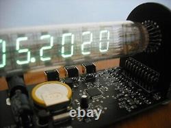Nixie tube clock IV-18 VFD vintage desk clock video